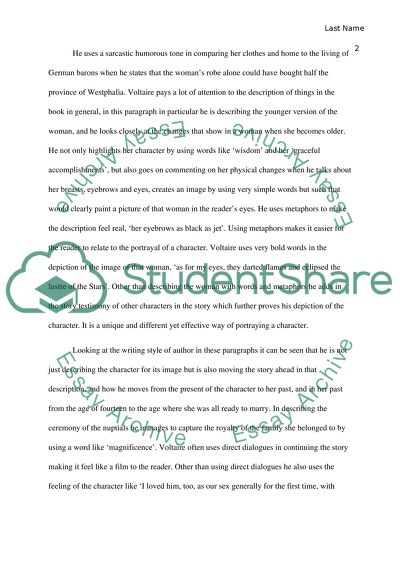 Analysis of Chapter 11 of Candide: Ou, Loptimisme by Voltaire, and George R. Havens