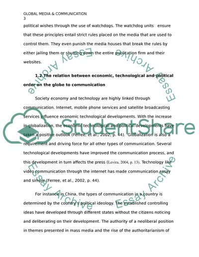 Essay Mass Media Rules Free Media Essays Essay Mass Media Rules Protein Synthesis Essay also Political Science Essay Topics Sample Synthesis Essays