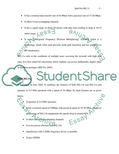 An overview of IEEE 802.11 (wireless network standard)