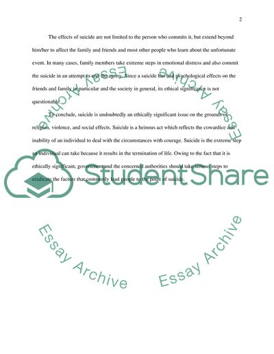 Do People Have a Right to End Their Lives Whenever They Choose to