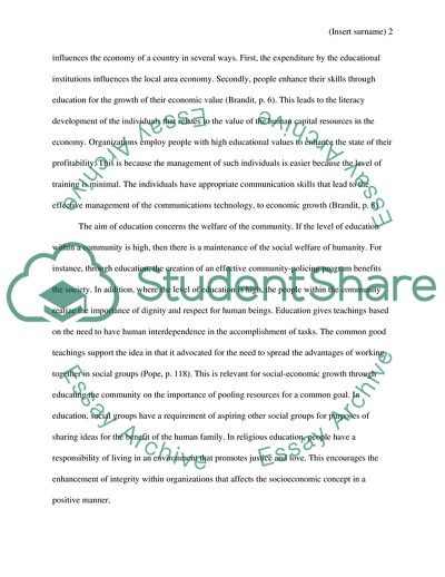 The Power of Education