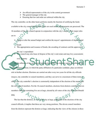Spotlighting municipal goverments in Texas