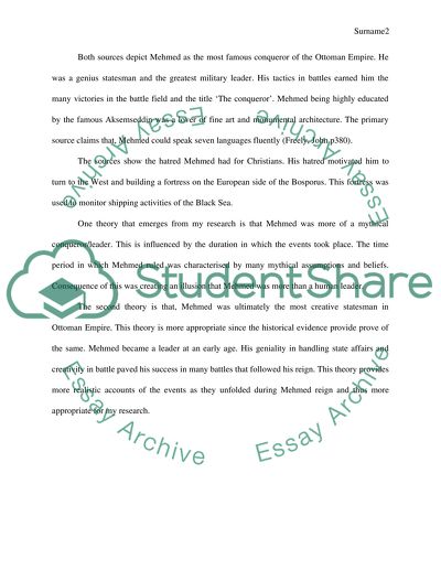 Mehmed the conqueror