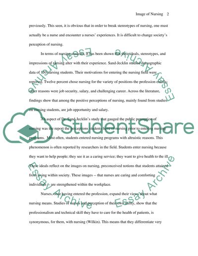 The Image of Nursing