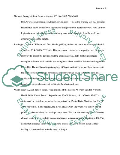 How Society in the United States Views Abortion