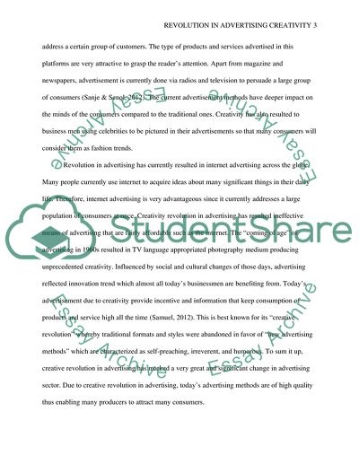 Creative Revolution in Advertising