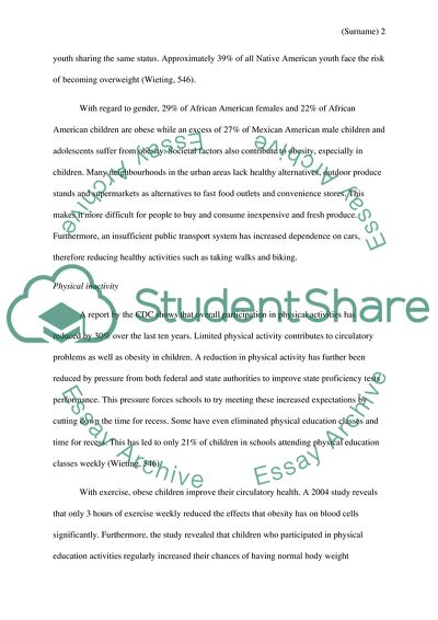 Obesity in the United States