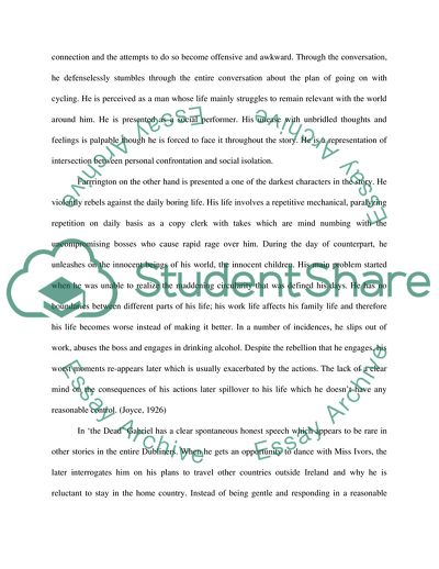 Gabriel Conroy The Dead and Farrington Counterparts from Dubliners by James Joyce