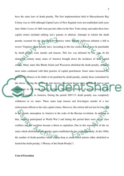 Death Penalty in America