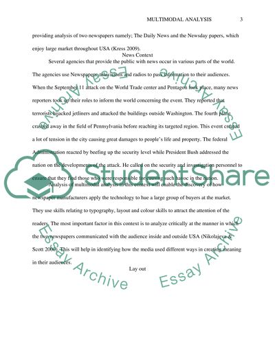 The Main Aim of Multi Modal Analysis