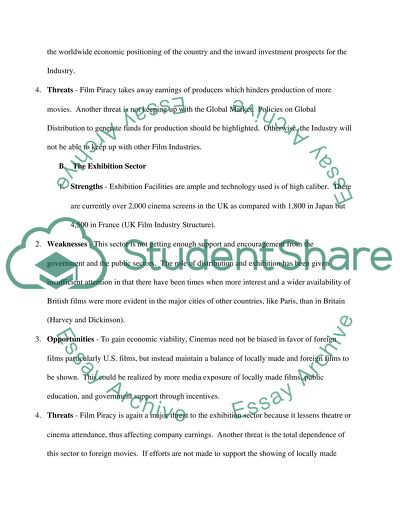 UK Film Industry in 2007