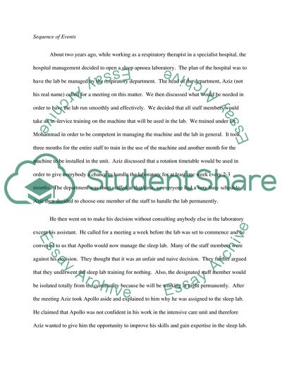 Managing Poor performance at the hospital( case study)