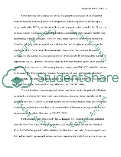 American News Media is Biased