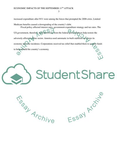 Incidents that have had major economic impacts