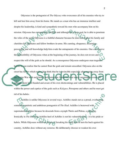 Comparing The Illiad and The Odyssey in Genre, Language, and Structure