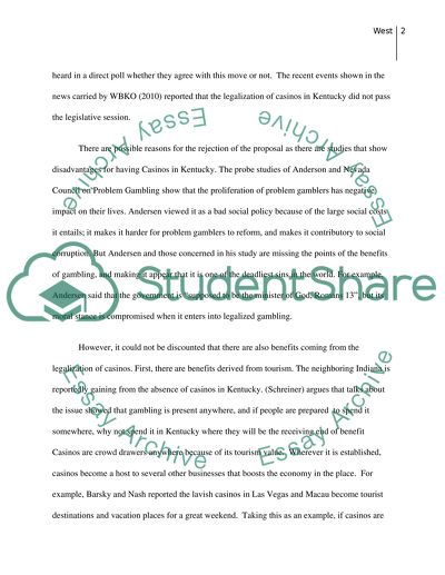 Casino Gambling in Kentucky