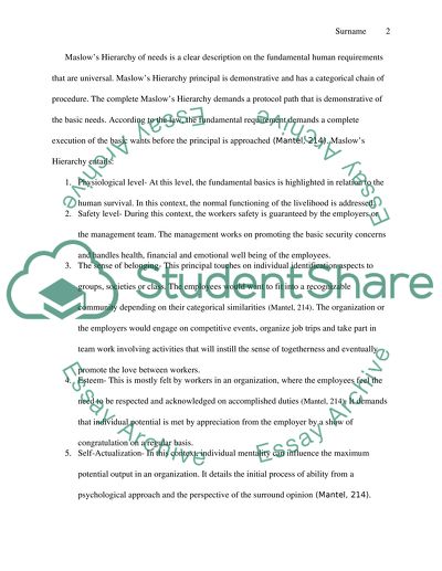 The Level of Quality Output from Organizations