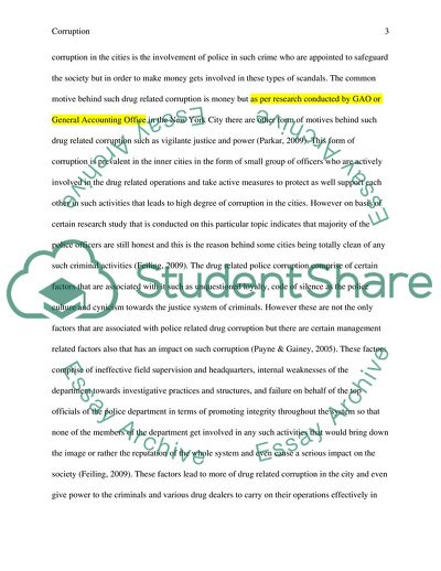 Drug-Related Police Corruption