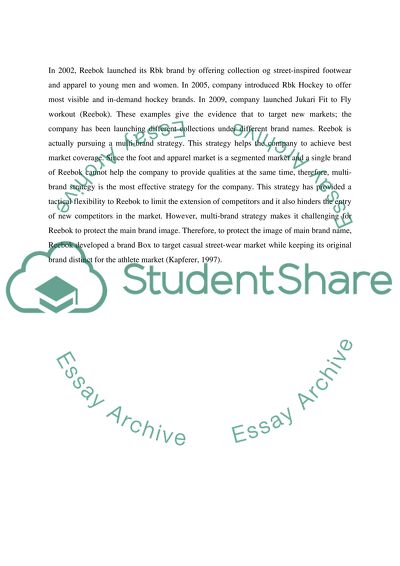 What Drove Reebok to Change Their Positioning Strategy