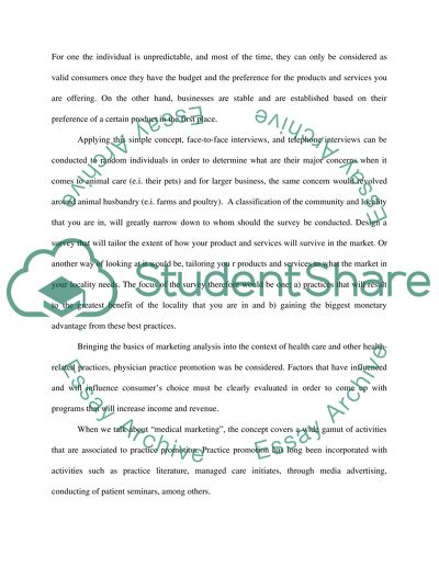 Veterinary Activity and Promotional Advertisements