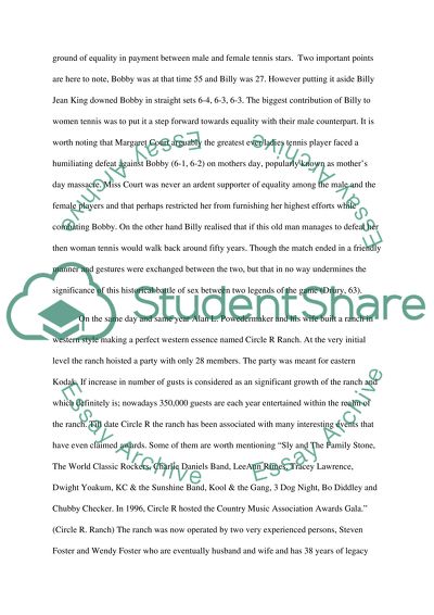 Events of September 20th 1973