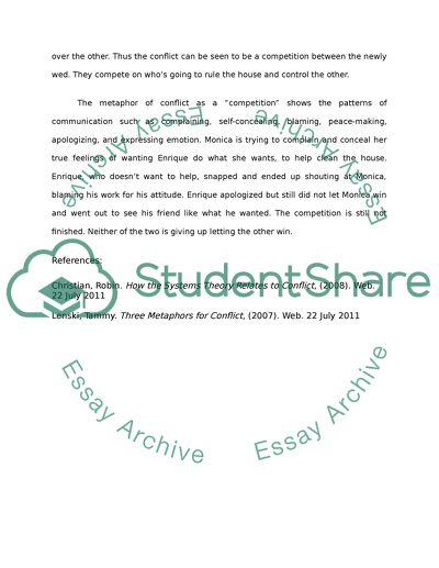 Mapping Your Conflicts