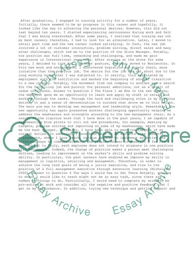 The Analysis of the Learning Contract