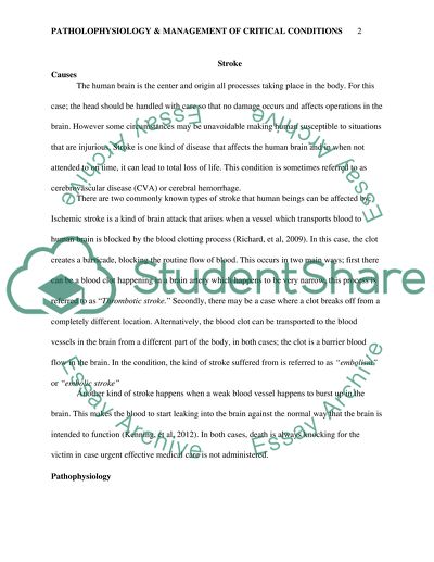 Pathophysiology and Management of Critical Conditions