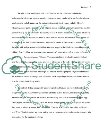 Does Dieting Make You Fat