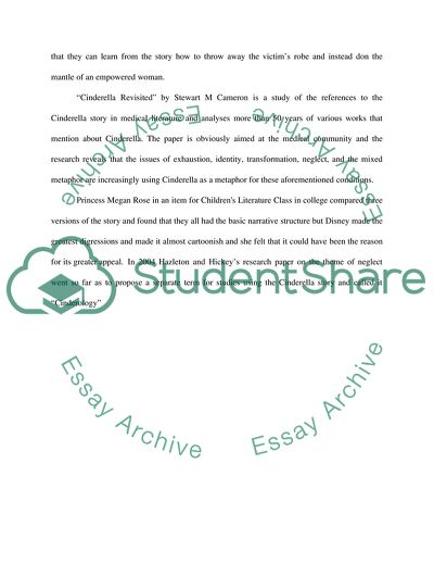 Cinderellas Different Stories