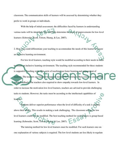 Strategies To Measure Teaching Effectiveness Essay