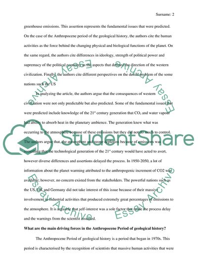 A critical review of the article The Collapse of Western Civilization: A View from the Future