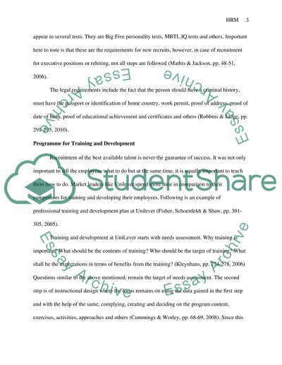 Human Resource Management