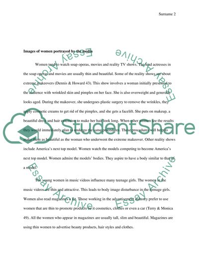 The Effects that Media Has on Womens Body Image Today