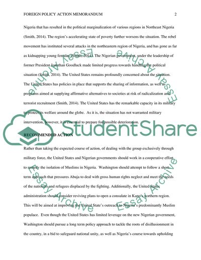 The Boko Haram Insurgency in Nigeria