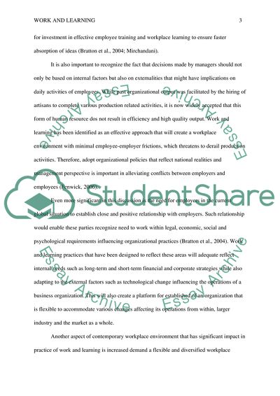 Why Work and Learning in Canada Must Account for Canadian Realities and Management Perspectives