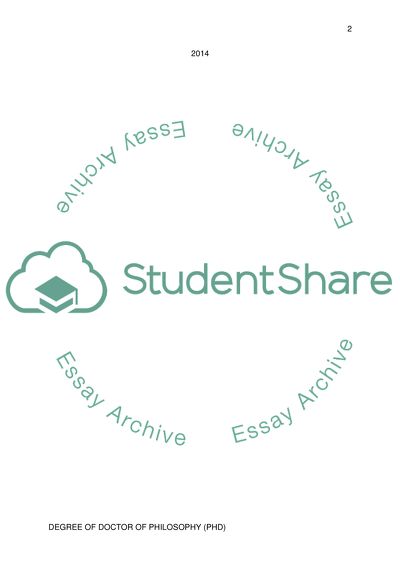 Organizing PhD Thesis