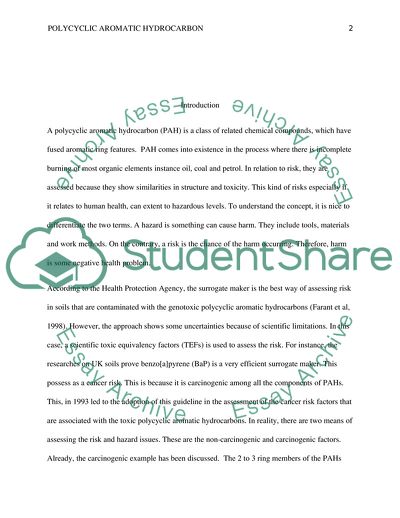 Polycyclic Aromatic Hydrocarbons