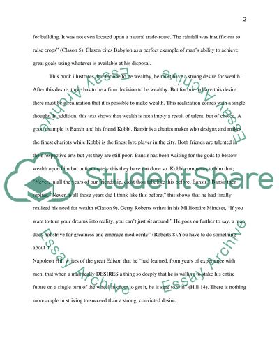 The Richest Man in Babylon by George S. Clason