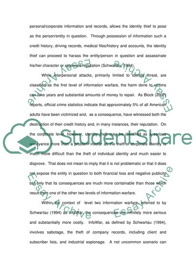 Consequences of Attacks via Cyberspace