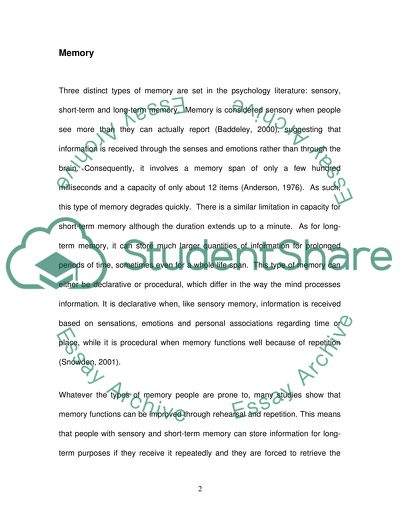 Improved Memory Function Improves Learning and Intelligence