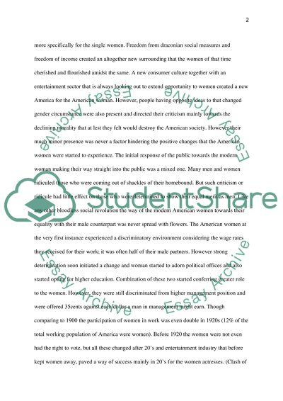 The struggles of americans