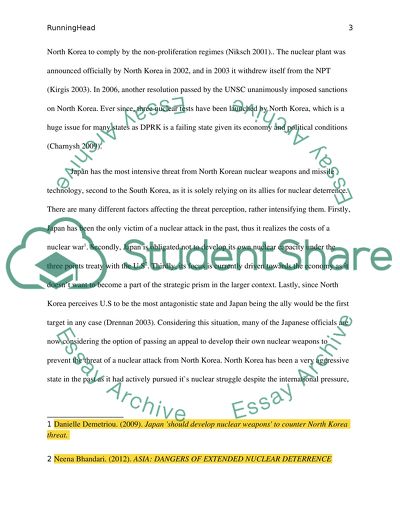 Japans Stance on North Korea Nuclear Proliferation