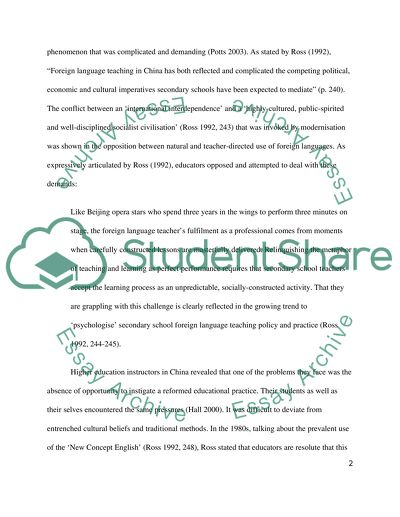 Foreign-Languages Instruction in Chinese and British Higher Education