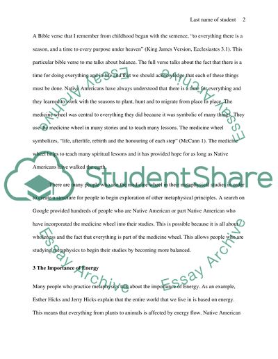 Native American Spiritulity