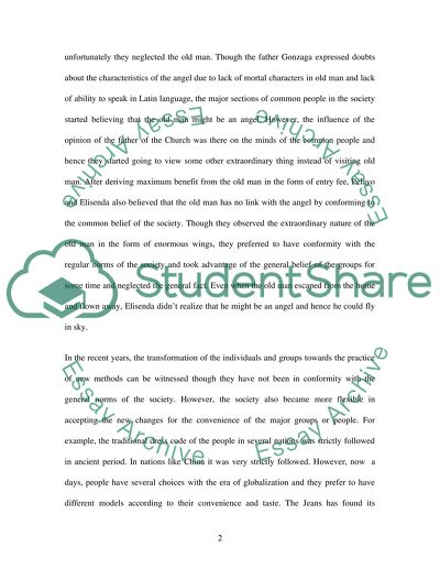 Conformity and its consequence