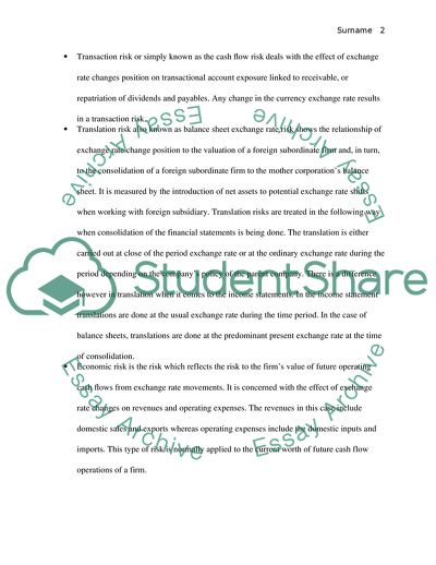 The Currency Exposure Faced by the British Venture Capitalist
