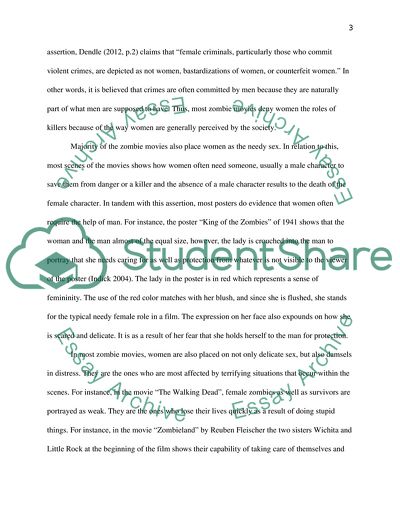 Role of Women in Zombie Movies