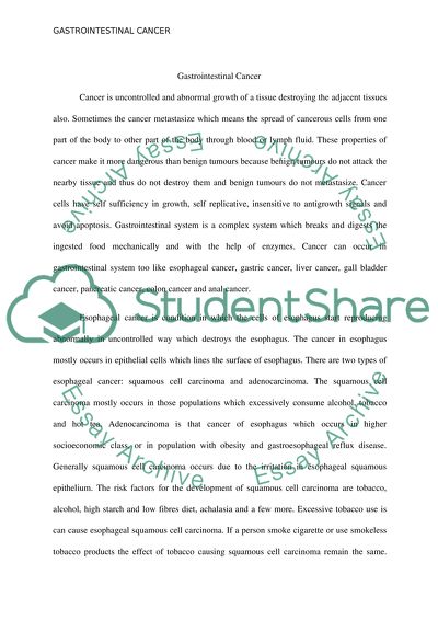 The Gastrointestinal System