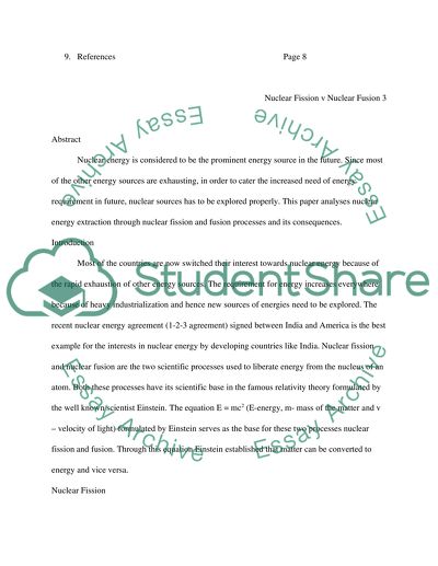 Nuclear Fission v Nuclear Fusion